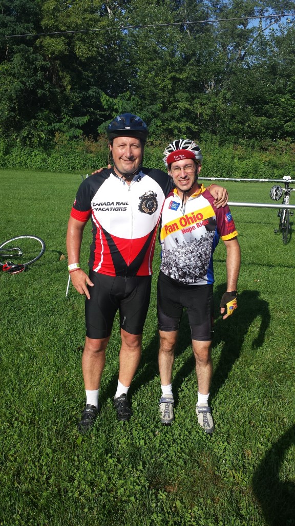 14 - Martin and Brian did the Challenge Route on Day Two