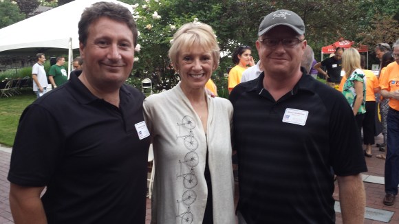 Kathleen Bond is the founder of the Pan Ohio Hope Ride. She's a very inspirational women. Her husband Jim has battled through cancer. Her son James is the Pan Ohio Yeti.