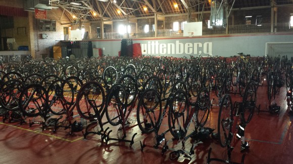 40 - This is how bikes sleep, on their backs